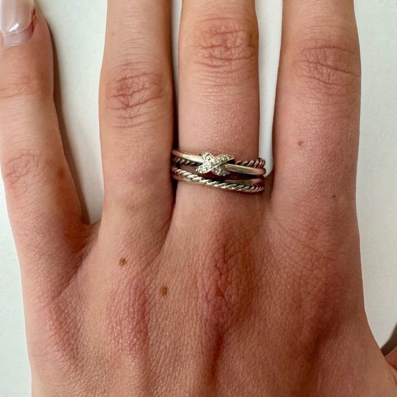 David Yurman X crossover Band Ring - Picture 1 of 5